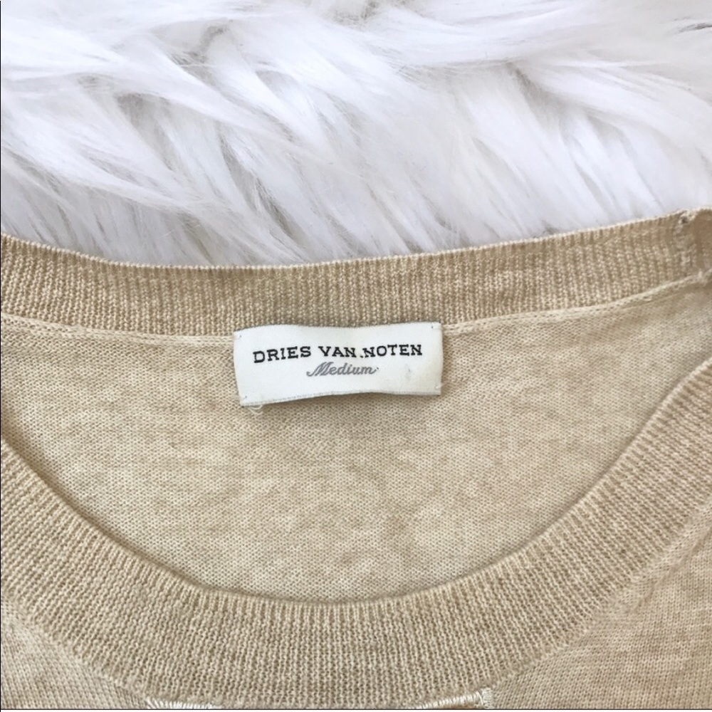 Dries Van Noten Beaded Embellished Sweater - Picture 2 of 7